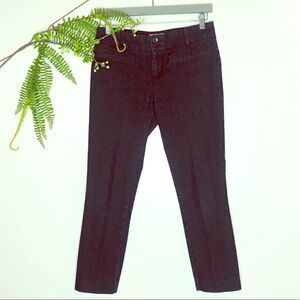 Anthropologie Essential Slim Crop Jeans
